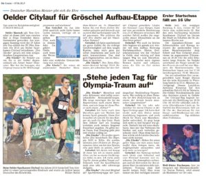 Read more about the article Oelder Sparkassen Citylauf